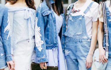 Модные варианты джинсовой одежды