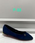 Балетки женские синий F-33