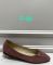 Балетки женские коричневый F-35