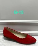 Балетки женские красный